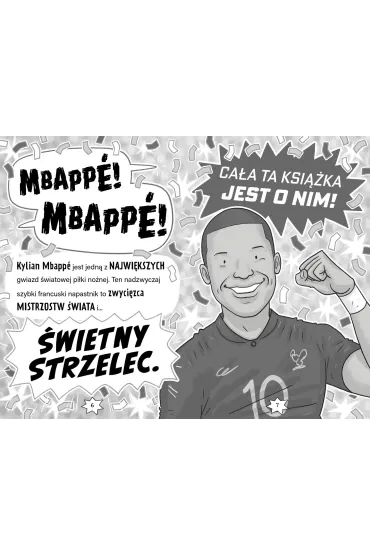 Mbapp� rz�dzi. Football superstars - Simon  Mugford
