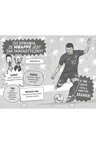 Mbapp� rz�dzi. Football superstars - Simon  Mugford