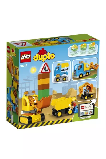 LEGO DUPLO Ci�ar�wka i koparka g�sienicowa 10812