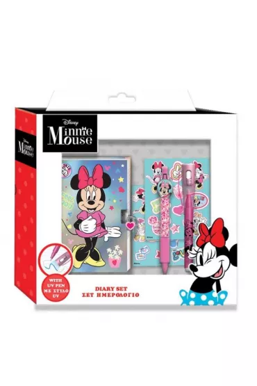 Myszka Minnie Pamitnik z dugopisem UV Minnie Diakakis
