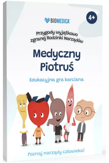 Edukacyjny medyczny Piotru�. Karty do gry - Jacek Mieszkowicz