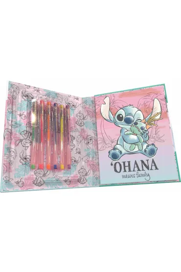 KIDS EUROSWAN Zestaw pi�mienniczy 7 el. Stitch ST00035