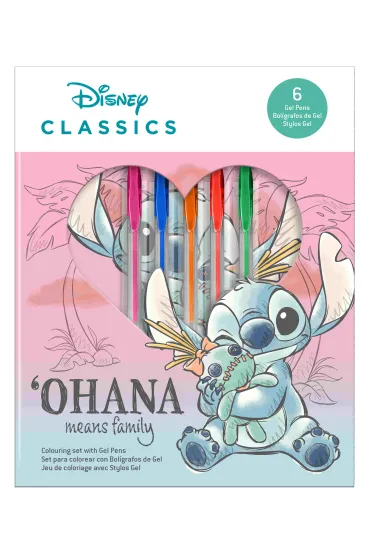 KIDS EUROSWAN Zestaw pi�mienniczy 7 el. Stitch ST00035