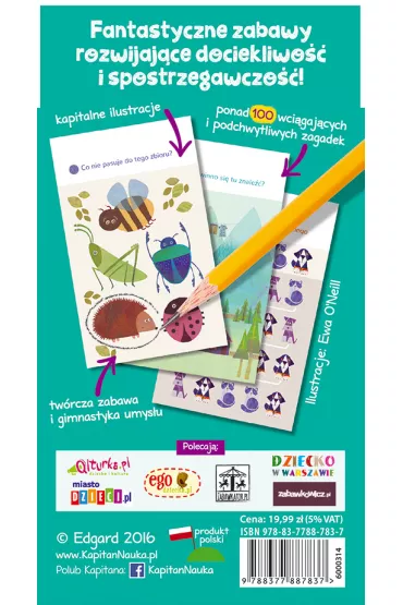Kapitan Nauka. Kapitalne �amig��wki (4-5 lat)