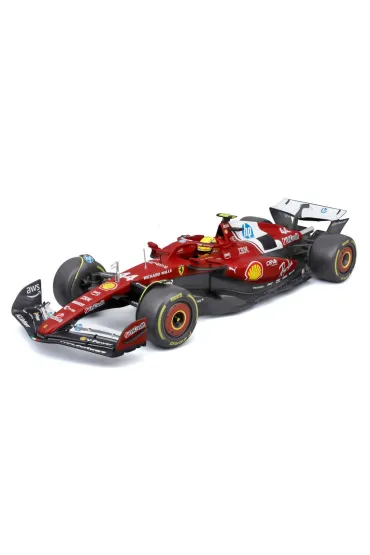 Ferrari Formula With Helmet & Plastic Stand SF-25 Bburago