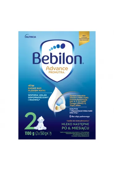 Bebilon 2 Pronutra-Advance Mleko nast�pne po 6. miesi�cu 1100 g