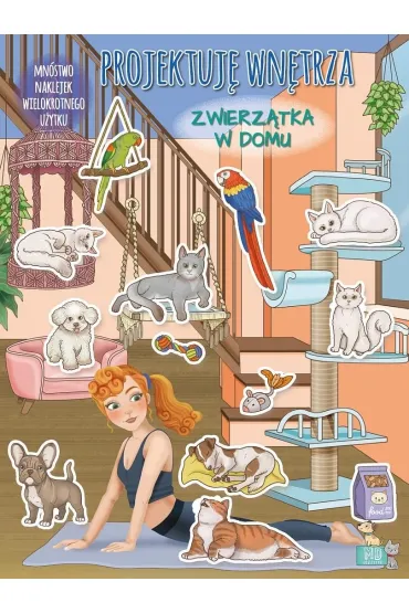 Projektuj� wn�trza z naklejkami. Zwierz�tka w domu