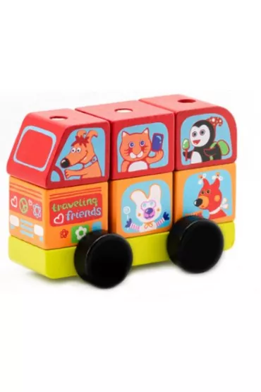 Mini bus Wesoe Zwierztka Cubika
