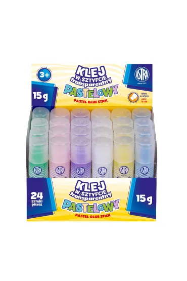 Astra Klej transparentny pastelowy 15 g