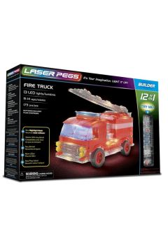 Klocki. Laser Pegs. Fire Truck 12 w 1