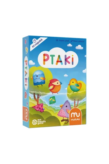Ptaki. 60 zagadek Muduko - Yoann Levet, Leblond Remi