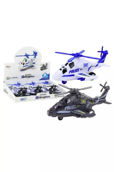 Helikopter policyjny MIX LeanToys