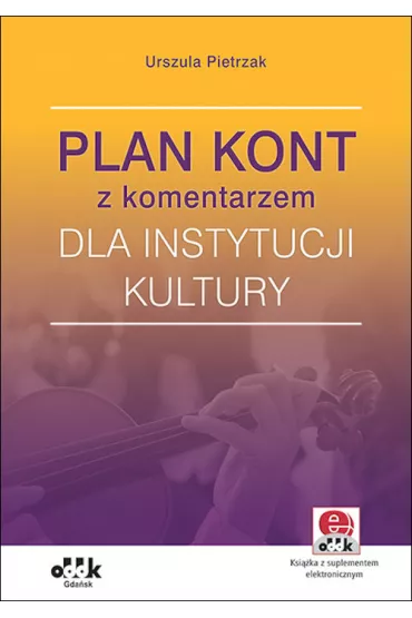 Plan kont z komentarzem dla instytucji kultury - Urszula Pietrzak