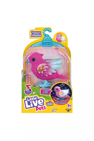 �wierkaj�co-m�wi�cy ptaszek. Little Live Pets Cobi