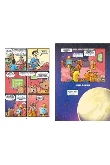 Uk�ad S�oneczny - nasze miejsce w kosmosie. Naukomiks - Rosemary  Mosco