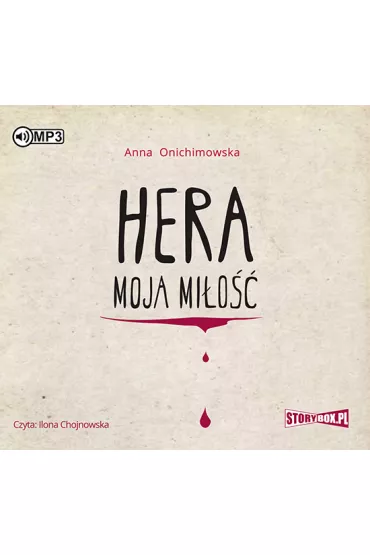 Audiobook Hera moja mi�o�� Tom 1 CD - Anna Onichimowska