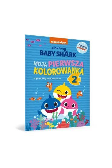 Baby Shark. Moja pierwsza kolorowanka 2 - Zbigniew Dmitroca