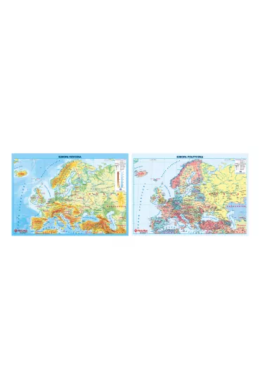 Panta Plast Podk�adka dwustronna z map� Europy