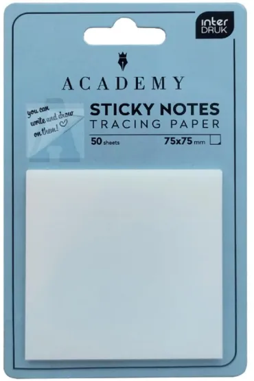 Interdruk Karteczki przezroczyste CRYSTAL Academy