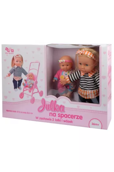 Lalka Julka na spacerze Anek