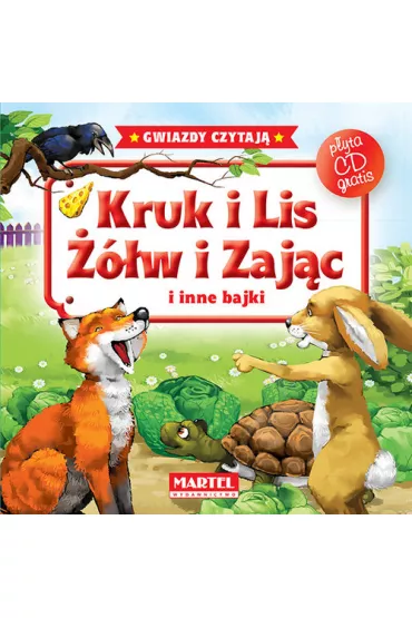 Bajki do poduszki + CD - Kruk i lis. ��w i zaj�c