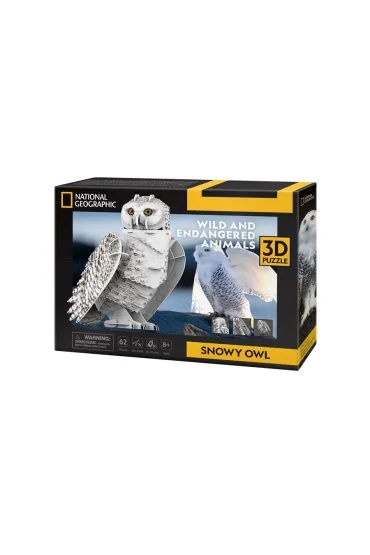 Cubic Fun puzzle 3D Puchacz snie�ny Dante