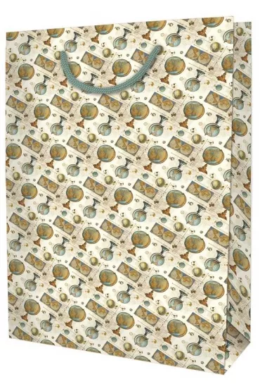 DaVinci Torebka ozdobna Globusy �rednia