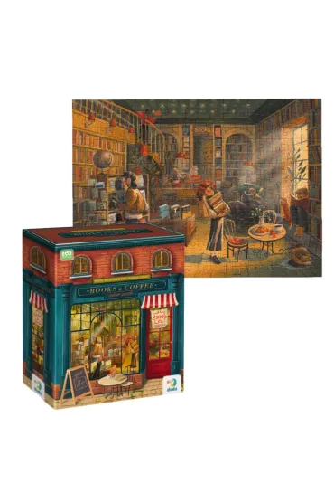 Puzzle 300 el. Ksi�garnia Maksik