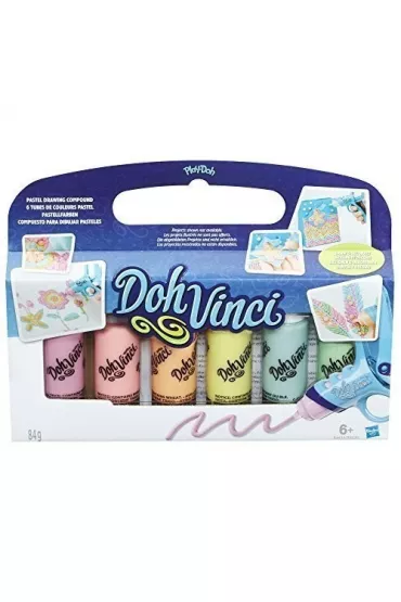 Ciastolina Play-Doh Zestaw Tub uzupe�niaj�cych pastelowe * Hasbro
