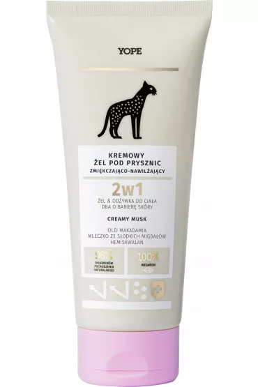 Yope Kremowy el pod prysznic zmikczajco-nawilajcy creamy musk 200 ml