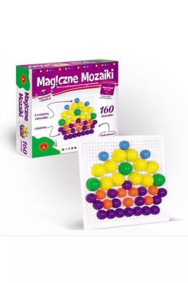 Magiczne mozaiki. Kreatywno�� i edukacja - 160 element�w Alexander