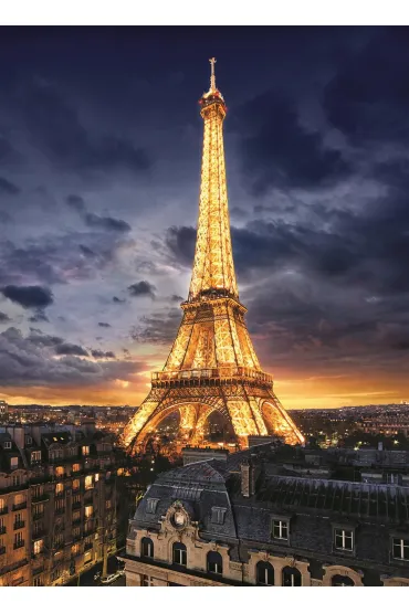 Puzzle 1000 el. High Quality Collection. Wie�a Eiffla Clementoni