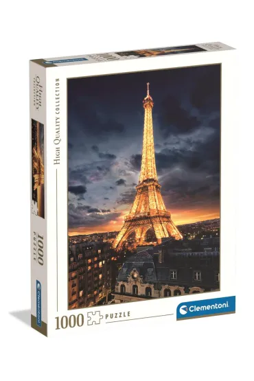 Puzzle 1000 el. High Quality Collection. Wie�a Eiffla Clementoni