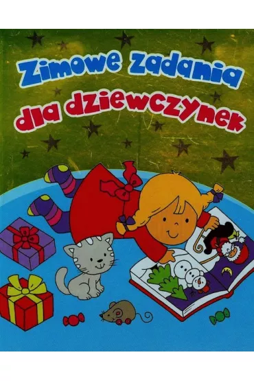 Zimowe zadania dla dziewczynek - Anna Wi�niewska, Krzysztof Wi�niewski