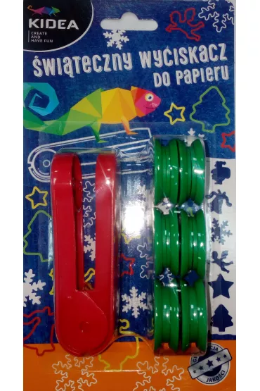 Derform �wi�teczny wyciskacz do papieru