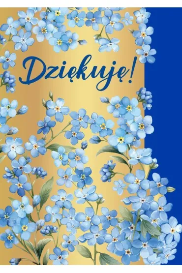 Kukartka Karnet Podzi�kowania