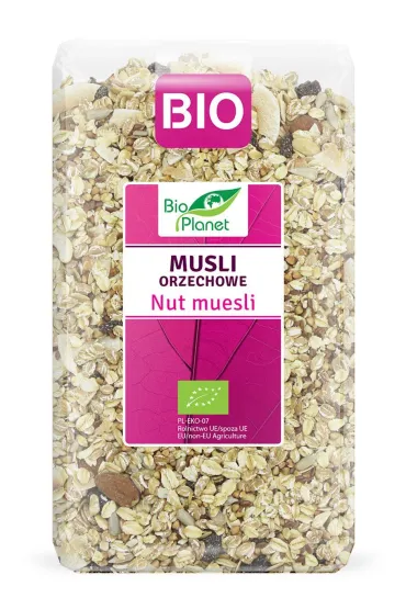 Bio Planet Musli orzechowe 600 g Bio
