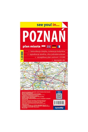 Pozna� papierowy plan miasta 1:20 000