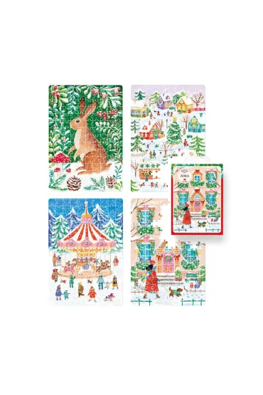 Puzzle Puzzlove CzuCzu 150 el. Zima Bright Junior Media