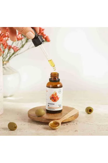 Aura Herbals Witamina A. Suplement diety w kroplach 30 ml
