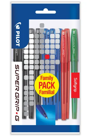 D�ugopis Pilot Supergrip-G Family Pack