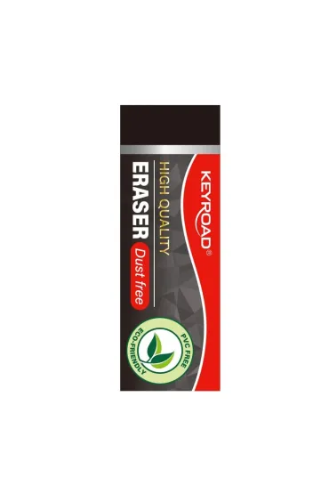 Gumka do �cierania KEYROAD techniczna czarna 2 szt. blister