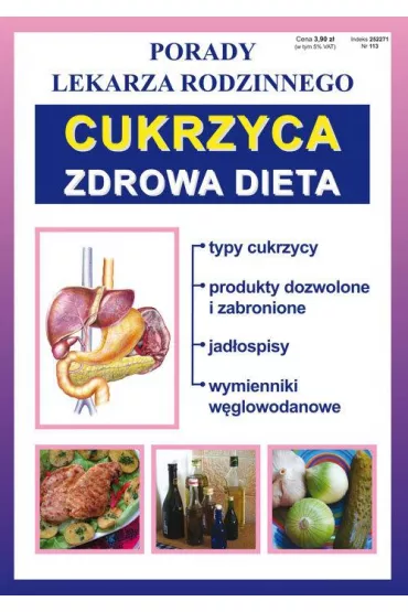 Cukrzyca. Zdrowa dieta. Porady Lekarza Rodzinnego - Bo�ena Brudka
