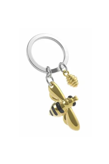 Metalmorphose Brelok do kluczy 3D pszczo�a z ulem