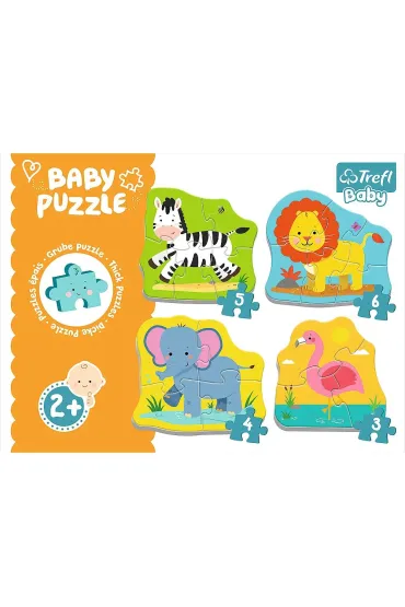 Baby Puzzle. Zwierz�tka na safari Trefl