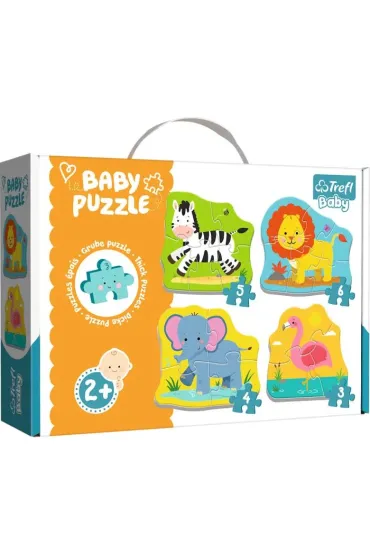 Baby Puzzle. Zwierz�tka na safari Trefl