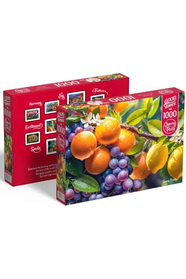 Puzzle 1000 el. Sunny Fruits CherryPazzi