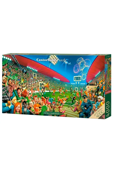Puzzle 4000 el. Football Championship (Art Collection) Castorland