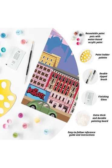 Malowanie po numerach CreArt - Berlin Ravensburger