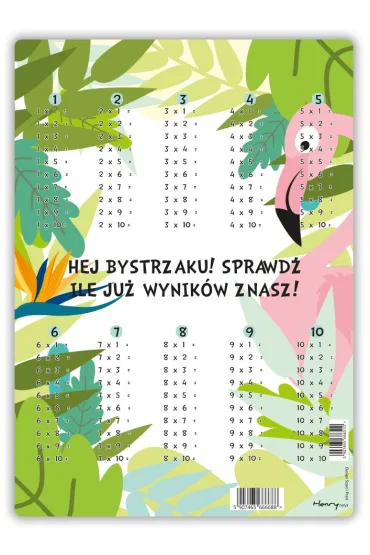 Henry Dwustronna Plansza/�ci�ga A4 �yrafa